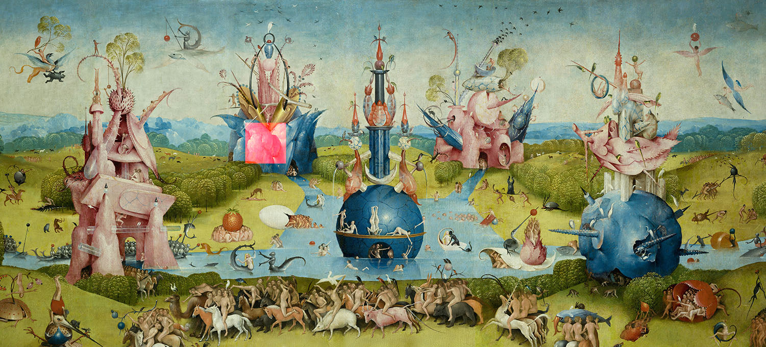 Hieronymus Bosch Prints – The Five Towers – Garden of Earthly Delights
