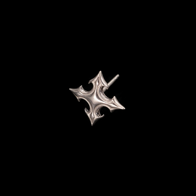 Star Cross Stud Earring