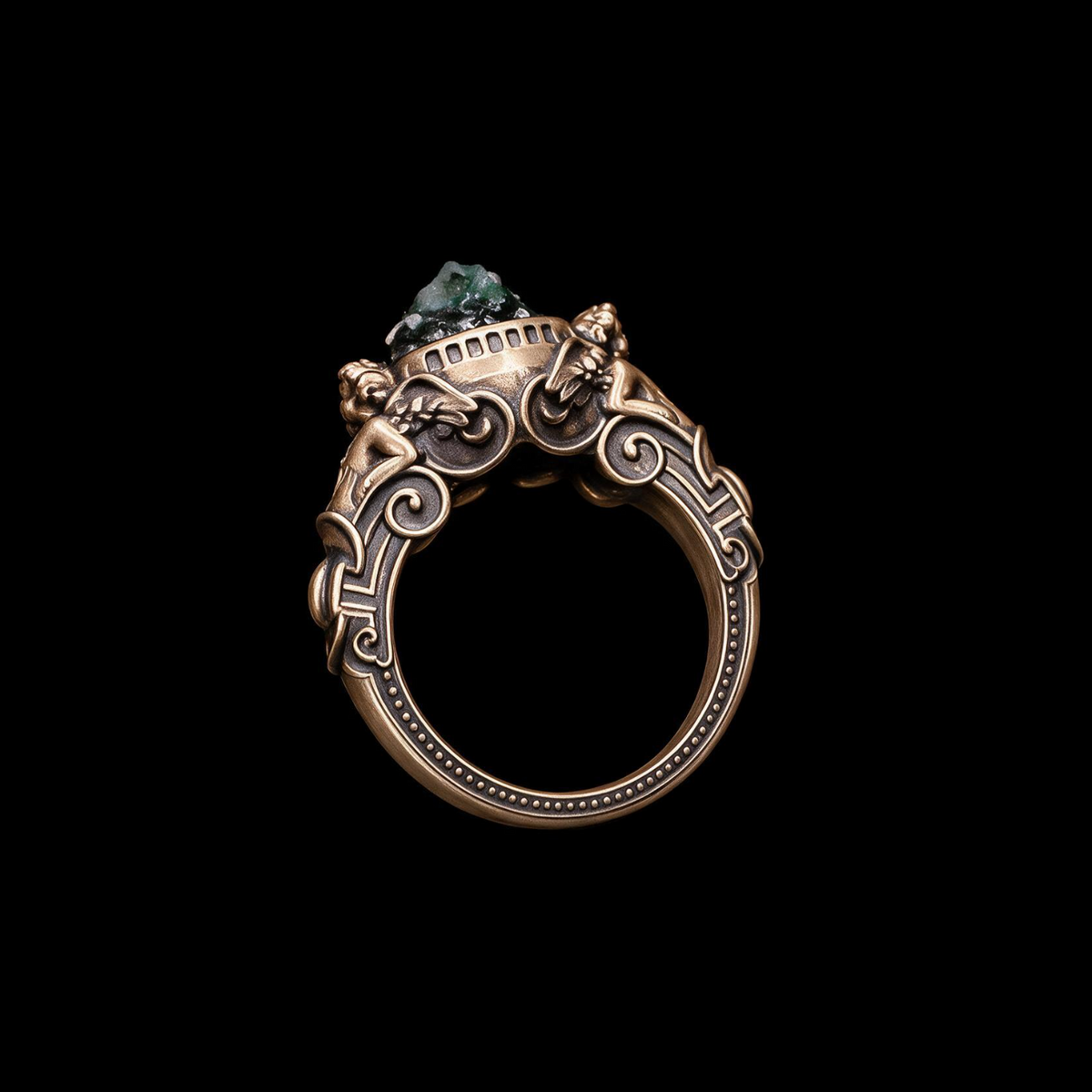 Guardians of Vesuvius Ring