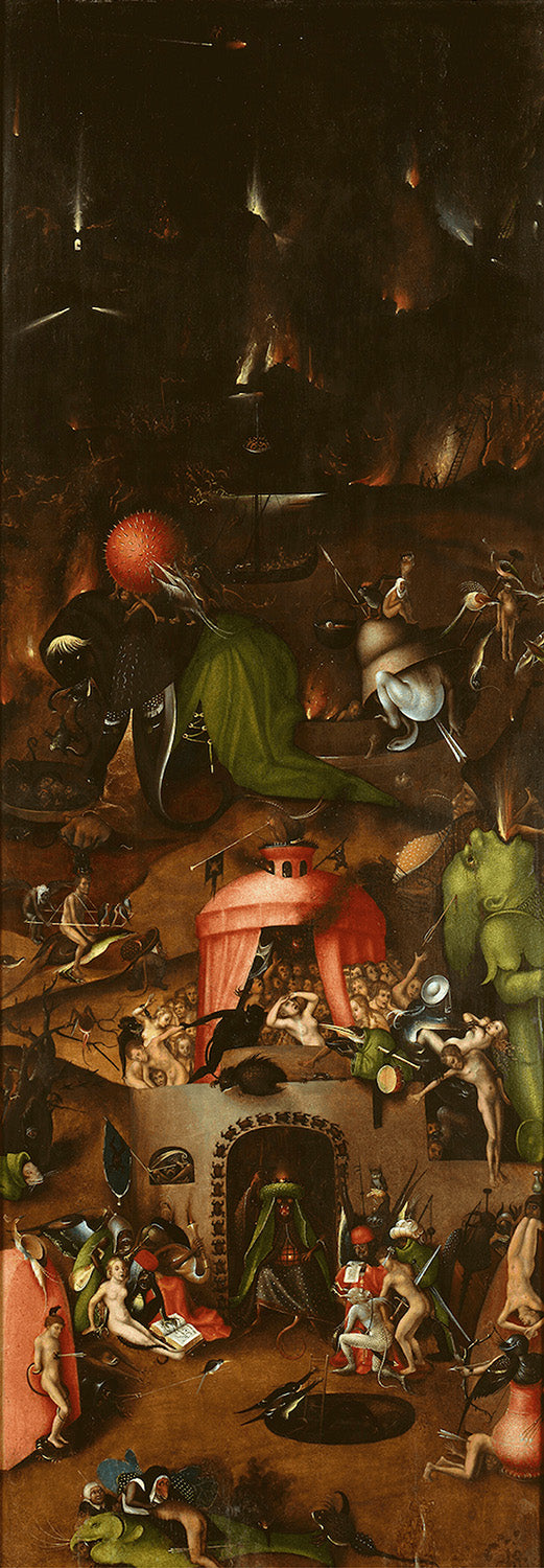 Hieronymus Bosch Art Print – The Red Pavilion – The Last Judgment