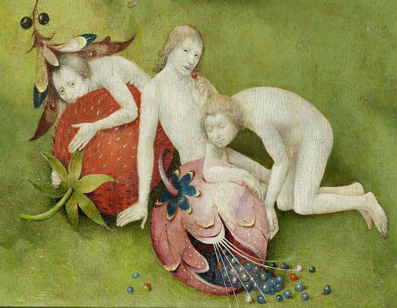 Hieronymus Bosch – Fruits of Temptation – Garden of Earthly Delights
