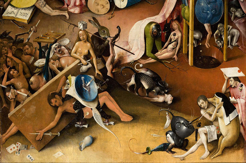 Hieronymus Bosch Prints – Abyss of Folly – Garden of Earthly Delights