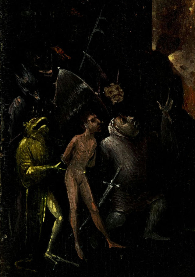 Hieronymus Bosch Prints – Frog Guard – Garden of Earthly Delights
