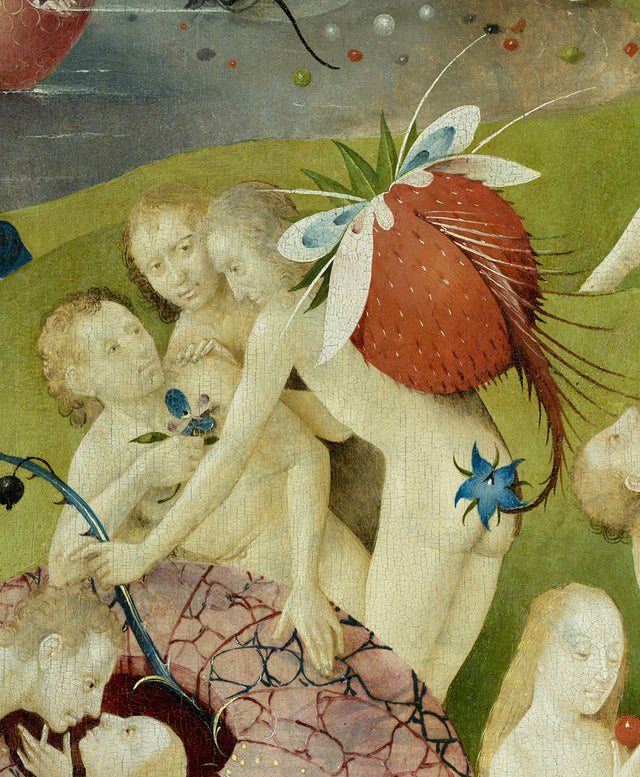Hieronymus Bosch Prints – The Strawberry – Garden of Earthly Delights