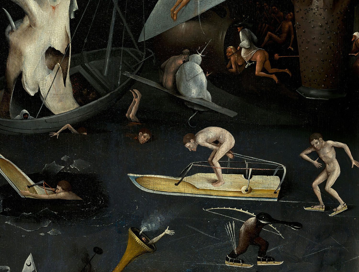 Hieronymus Bosch – Skiing