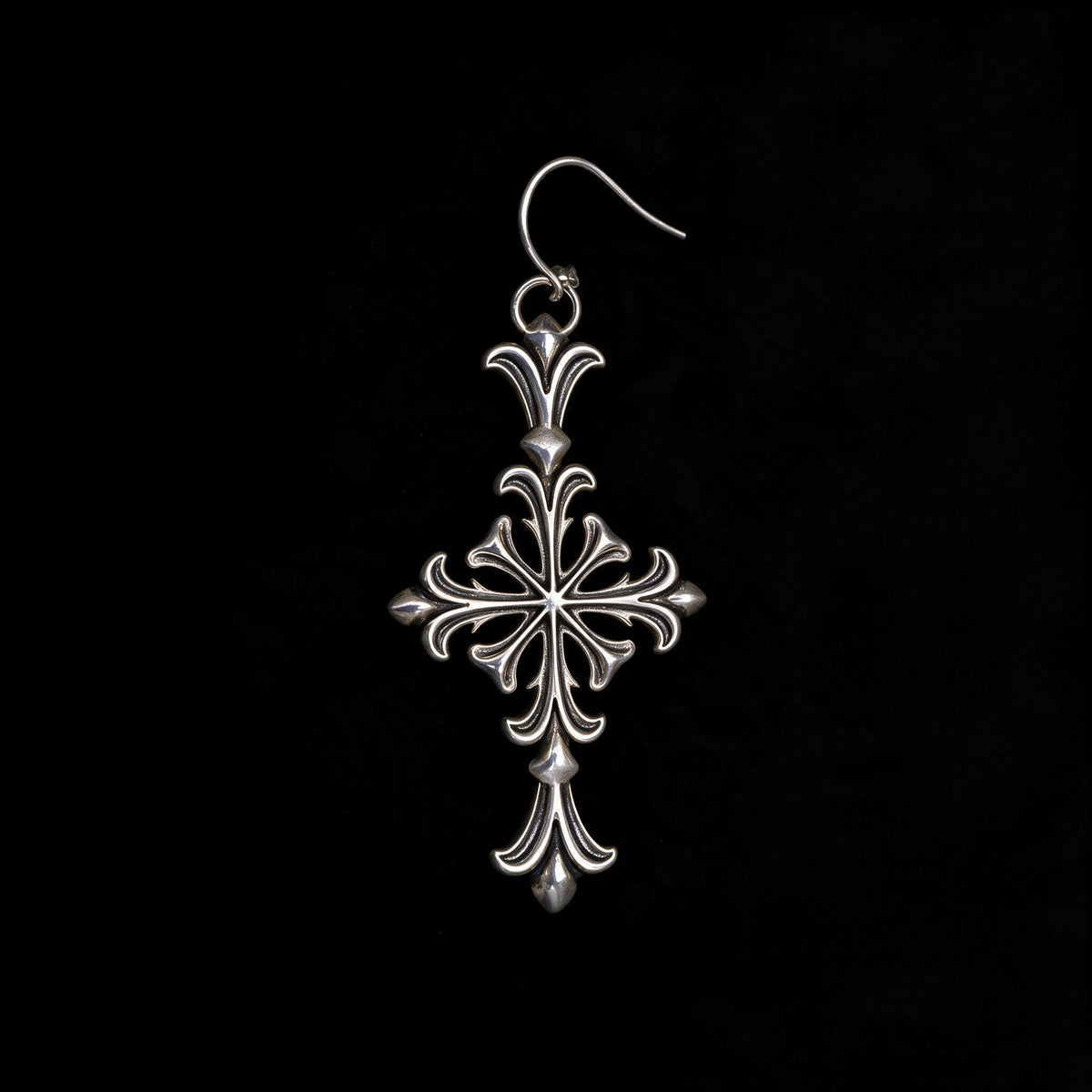 Gothic Cross Earring