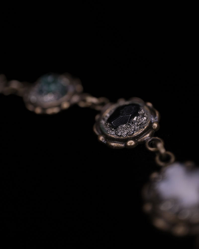 The Moonstone Cross Bracelet